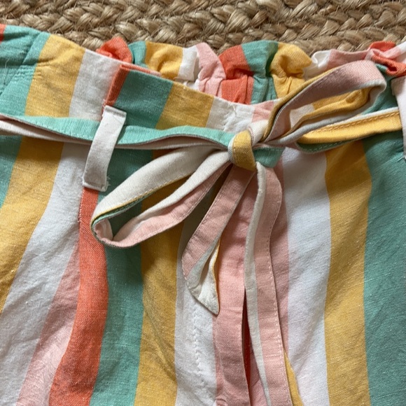 Loft size small high waisted linen shorts - Picture 2 of 4